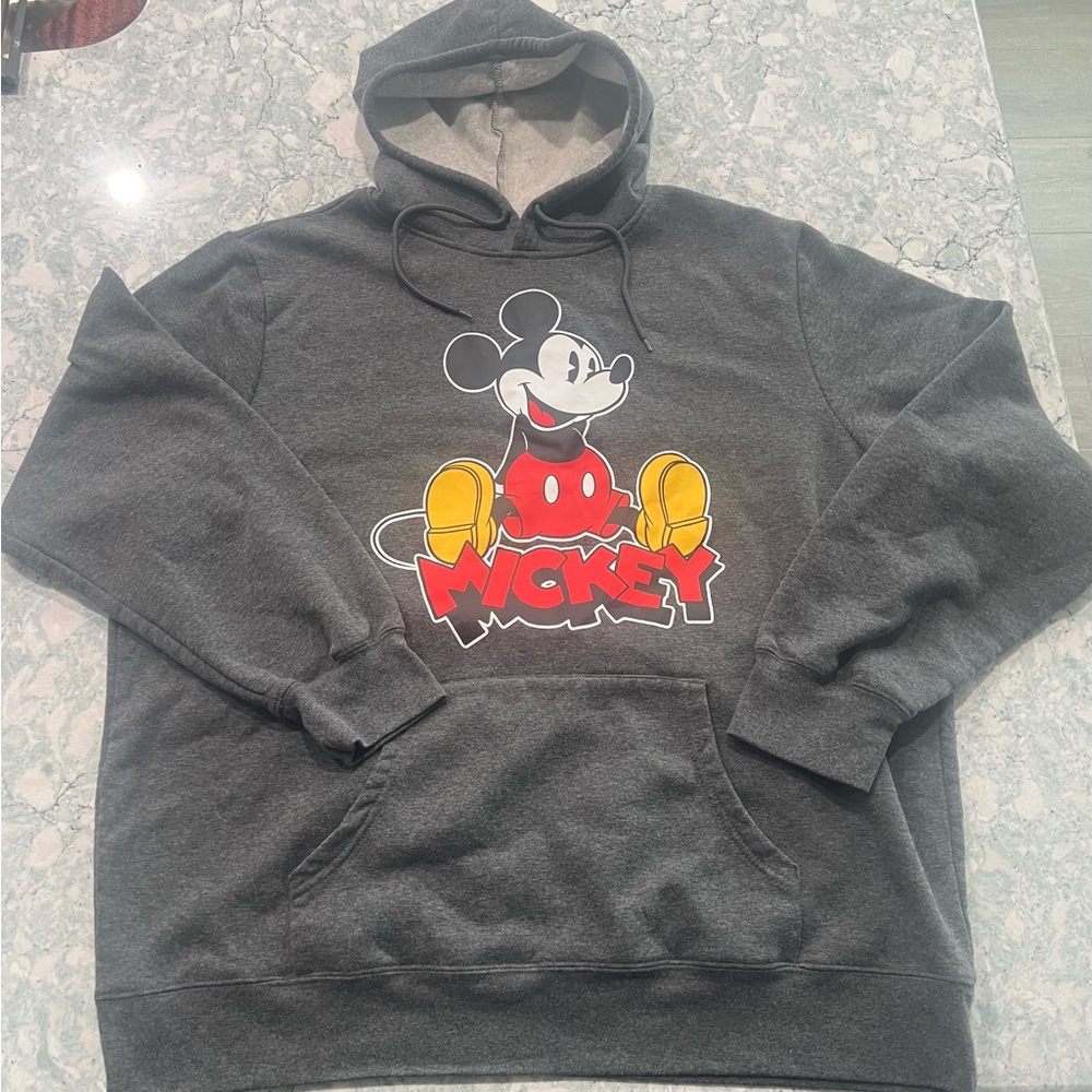 Disney Mickey Mouse Gray Hoodie